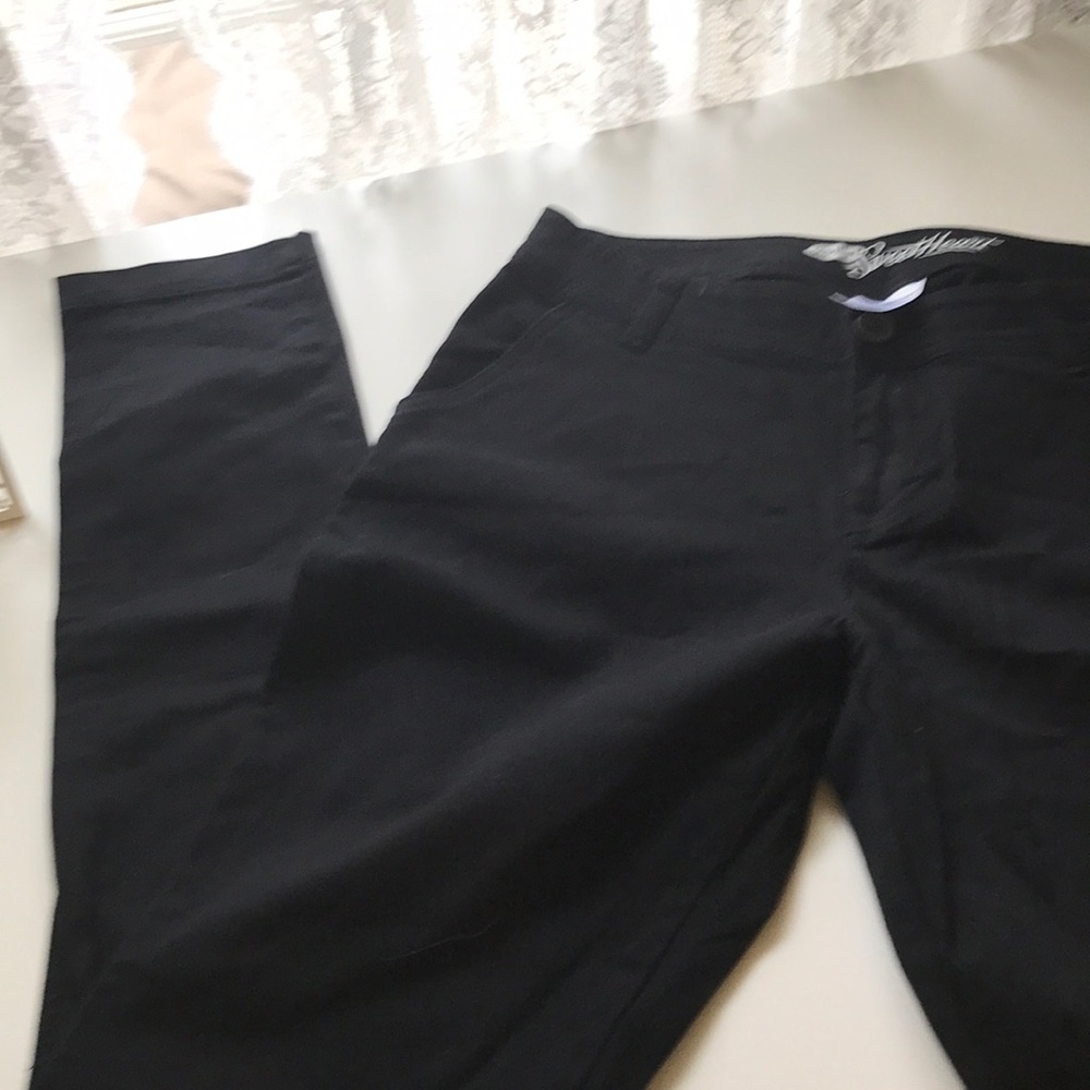 Black skinny jeans